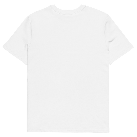 Dos du t-shirt blanc d'ADMS SHOP